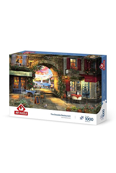 Art Puzzle لغز مطعم ساحل 1000 قطعة