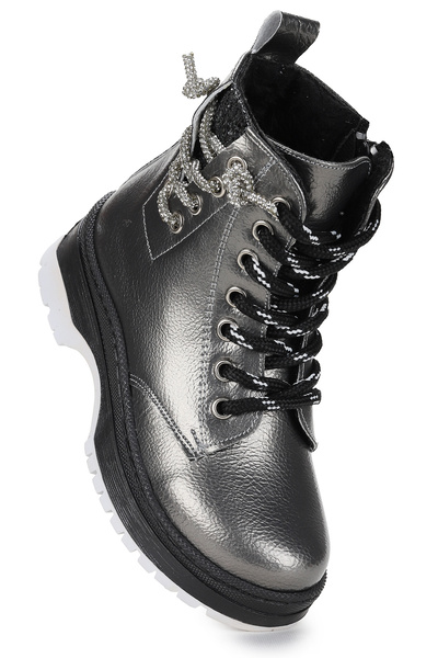 KARAMAZI Capsule Wrinkled Stone Thermo Sole Girls' Boots