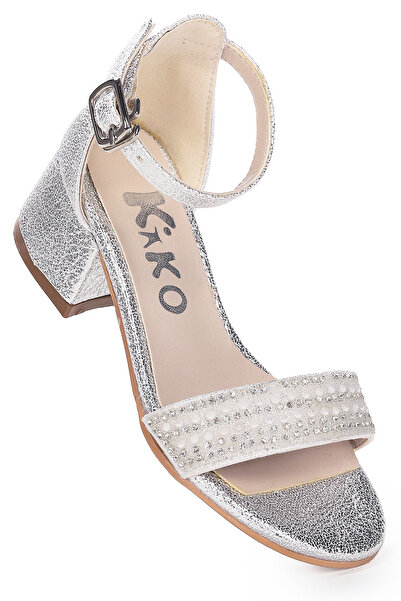 KARAMAZI صندل Elinor Cracked Daily للفتيات بكعب 3 سم