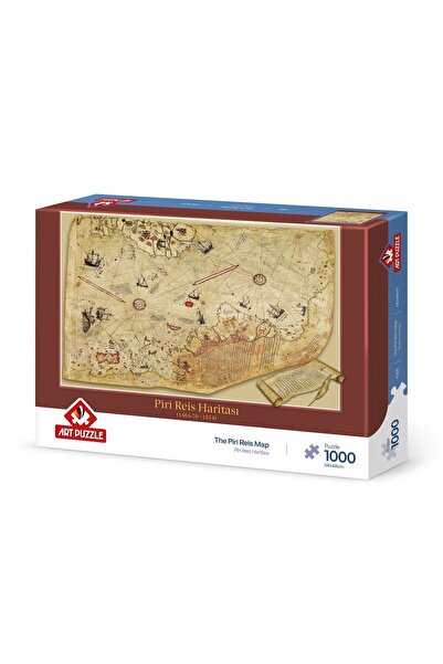 Art Puzzle Piri Reis Haritası 1000 Parça Puzzle