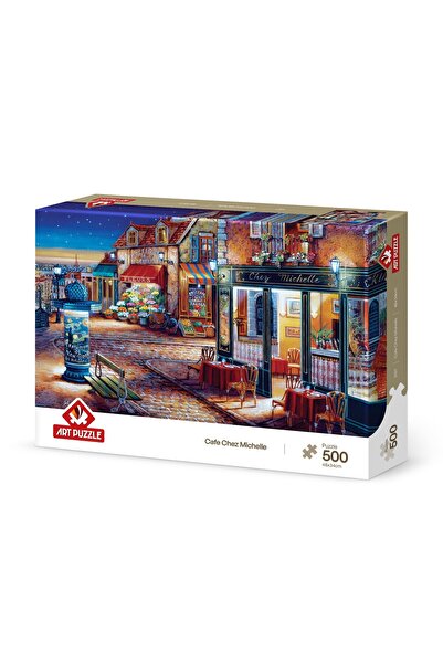 Art Puzzle Cafe Chez Michelle 500 Parça Puzzle