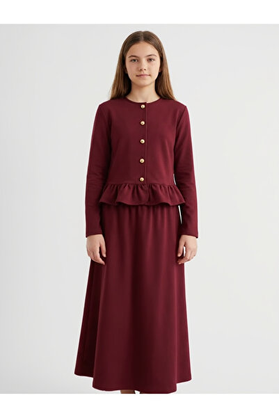 Angel&Co. Girls Clothing Peplum Jacket and Skirt Set