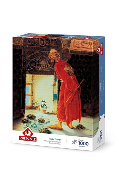 EDUCA Art Puzzle Kaplumbağa Terbiyecisi 1000 Parça Puzzle