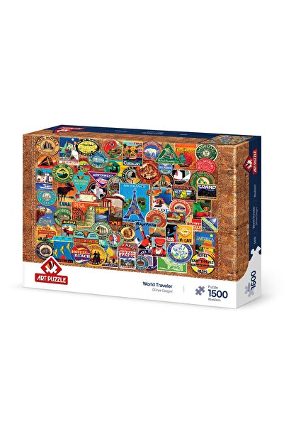 Art Puzzle Dünya Gezgini 1500 Parça Puzzle