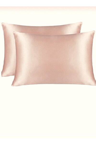 Lerix mod Lerixmod Fdr76789 Față de pernă din țesătură satinată de culoare be...