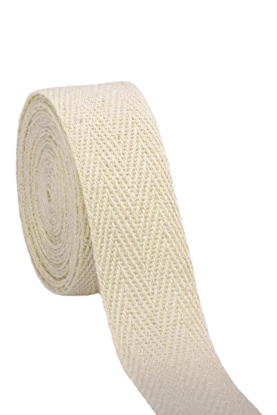 BRAVE TEKSTİL ÜRÜNLERİ Panglică țesătă îngustă de 3 cm în lățime (5 METRI TOP)