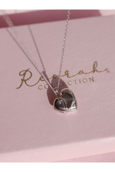 Reorah Collection Swan Princess Odette Locket 925 Gümüş Kolye-gümüş Kaplama