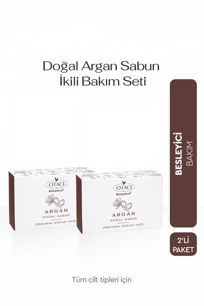 Otacı Botanics+ Doğal Argan Sabun İkili Paket