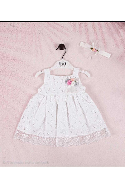 BİGÜMEX Kız Bebek Elbise Kız Çocuk Elbise Doğum Günü Parti Düğün Elbise Dante...