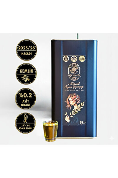 Natural 0.1 Asit Oranı Yüksek Polifenol Organik Zeytinyağı (ELİF HANIM ÇİFTLİ...