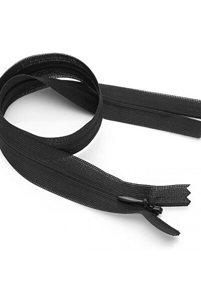 Bayar Kumaş 5 Adet 60cm Siyah Gizli Fermuar