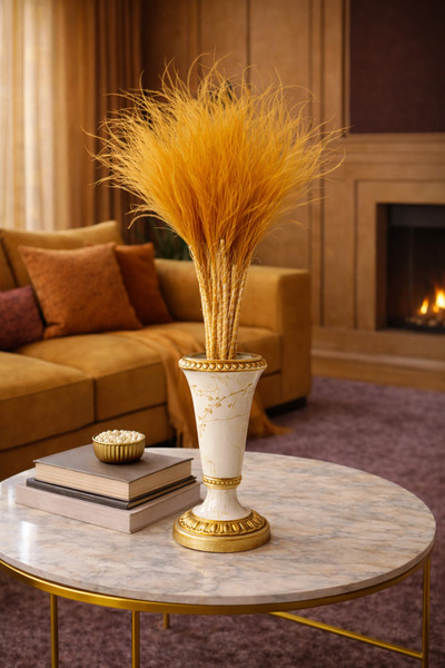 ÇINARASYADAHOME Dogal Kurutulmuş Stipa At Kuyruğu Otris Otu Doğal Cicek Vazo ...