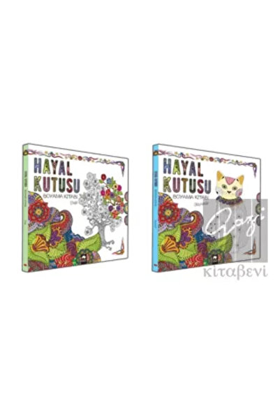 Eksik Parça Yayınları Hayal Kutusu Boyama Seti (2 Kitap Takım)
