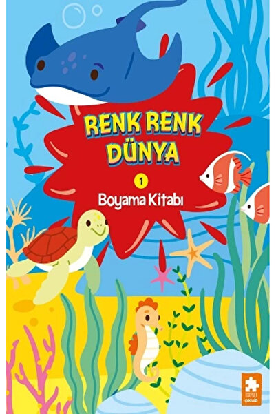 Eksik Parça Yayınları Renk Renk Dünya Boyama Kitabı 1