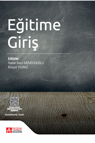 Pegem Akademi Yayıncılık Eğitime Giriş