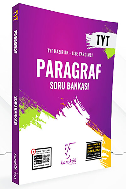 Karekök Yayınları Karekök TYT Paragraf Soru Bankası (Yeni Baskı)