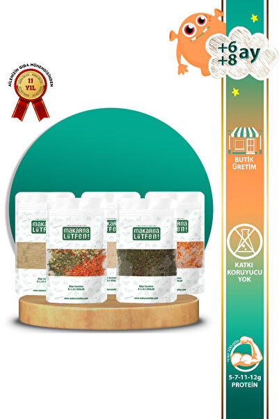 Makarna Lütfen Avantajlı 5 Li Sebzeli Bebek Çorba Seti