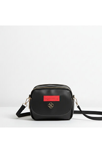 Baghashtag Waterproof 3 Compartment Leather Bag with Black Cover