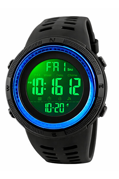 Skmei 1251 ساعة يد رياضية رقمية مضيئة للرجال