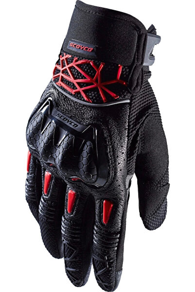 Scoyco MC103 YAZLIK ELDİVEN KIRMIZI