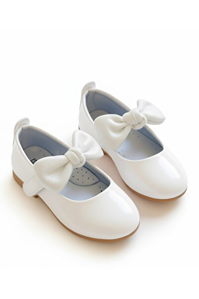 p papuccum ortopedi çocuk ayakkabıları Balerini din piele albă lacuită pentru...