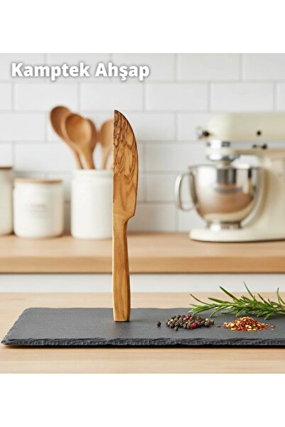 İKİ KAŞIK Zeytin Ağacı Bıçak, Ahşap Bıçak, Zeytin Bıçak, Tahta Bıçak, Ahşap S...