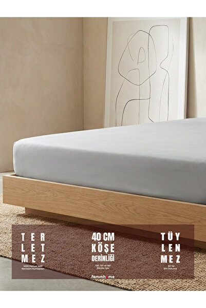 femmhome ملاءة سرير مطاطية |   100% قطن |   أكفيل |   62 تيل دووم |   سلسلة ف...