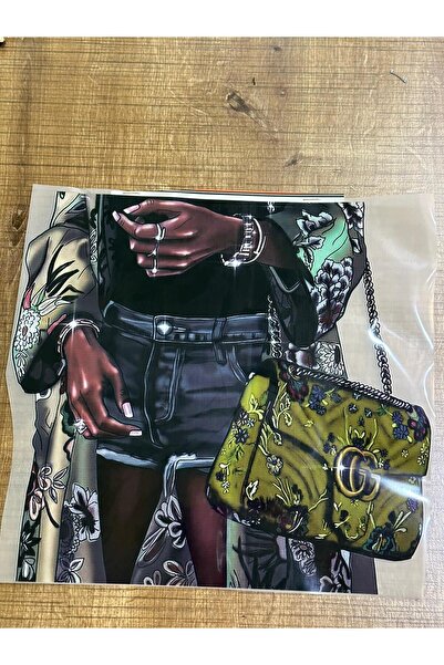 Gönülden Tasarım 30x27 cm transfer štampa na peglu sa etničkom odećom Arma