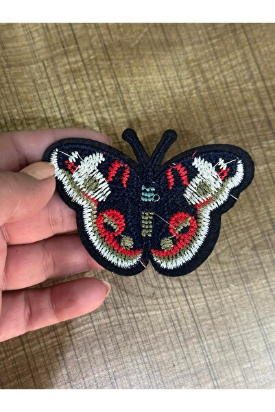 Gönülden Tasarım 9x6 cm peglana vezna zakrpa leptira za šivanje