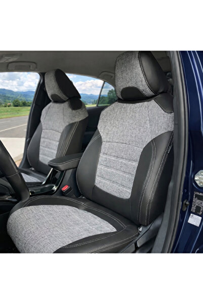 Anka Toyota Corolla 2018 Ve Sonrası Uyumlu -ÖZEL DİKİM-Oto koltuk kılıfı