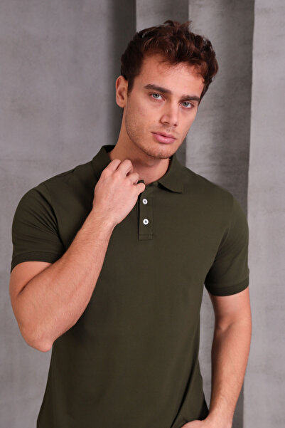 COTTONLAB Tricou pentru bărbați, slim fit, din bumbac, cu textura moale, țesă...