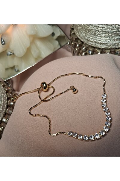 TwinRoots سوار فولاذي قابل للتعديل بلون ذهبي لا يفقد لونه