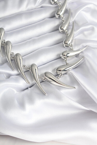 shopwave VIP Series Special Model Silver Color Women's Necklace