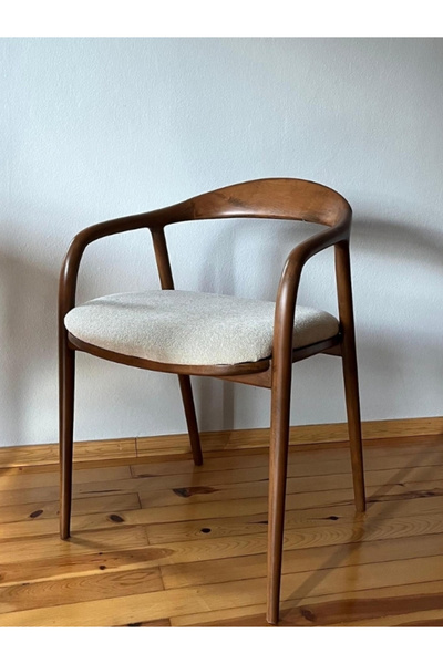 Zen Yılan Sandalye Ahşap, Montajlı Gönderim