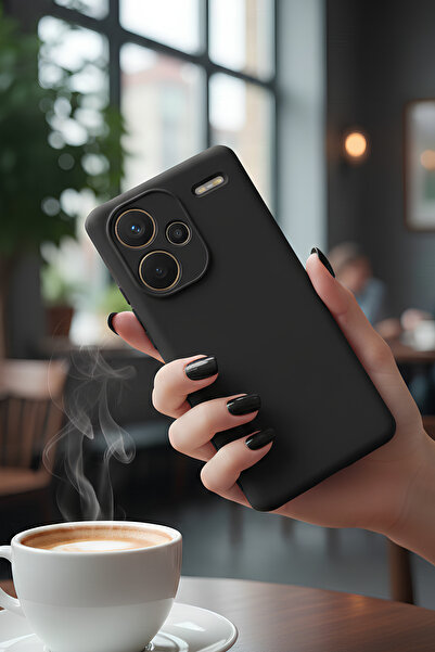 Hatreds Xiaomi Redmi Note 13 Pro Plus 5G İçin Uyumlu İçi Kadife Sıvı Silikon ...