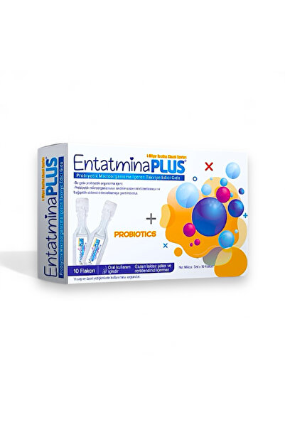 Entatmina plus 10 Flakon 4 Milyar Bacillus Clausii Sporu Içeren Probiyotik