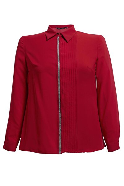 Alvina 44614 Model Shirt - Stripe Detailed