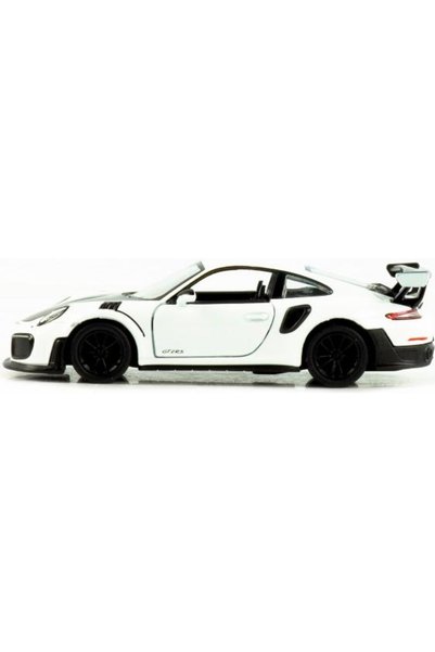 Kinsmart Porsche Gt2 Rs Diecast Çek Bırak Metal Araba 1:34 Ölçek