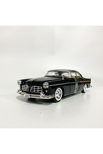 Motor Max Motomax Siyah 1955 Chrysler C300 1/24 Die Cast Model Araç