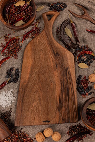 wohkod Ceviz Ağacı Eşsiz Servis Ve Sunum Tahtası (45X24)