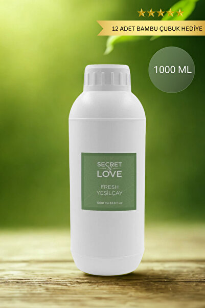 SECRET OF LOVE Premium 1 Litre Yeşil Çay Oda Kokusu, Oto/Araç Kokusu, Oto Par...