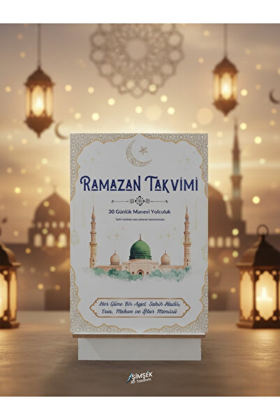 Şimşek 3D 30 Günlük Ramazan Takvimi / Günün Ayeti - Hadisi - Duası - İftar Me...