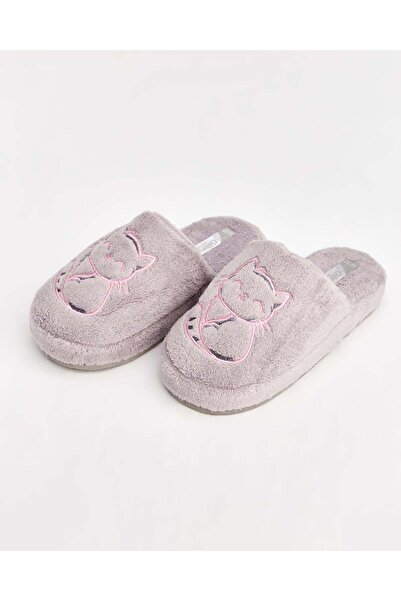 Chirpy Seangatto Cat Patterned Women's Slippers