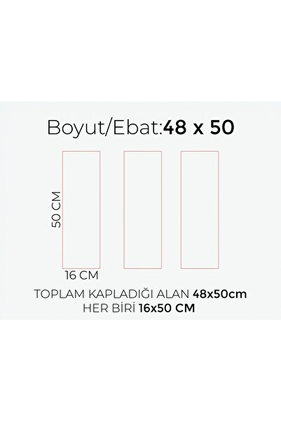 Evinemoda Renkli Yapraklar 3 Parça Mdf Tablo