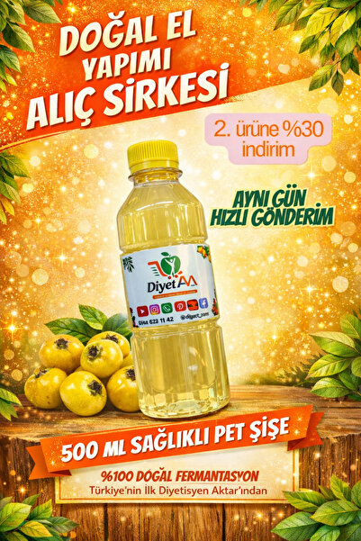 Diyet AVM ALIÇ SİRKESİ EL YAPIMI 500ML
