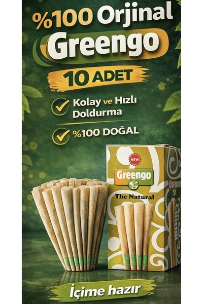 Greengo Hazır Sarılmış Kağıt 10 ADET