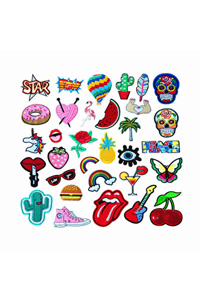 Choice 32 قطعة أو 60 قطعة من رقع مطرزة على شكل قطة، رقع قابلة للكي على الملاب...