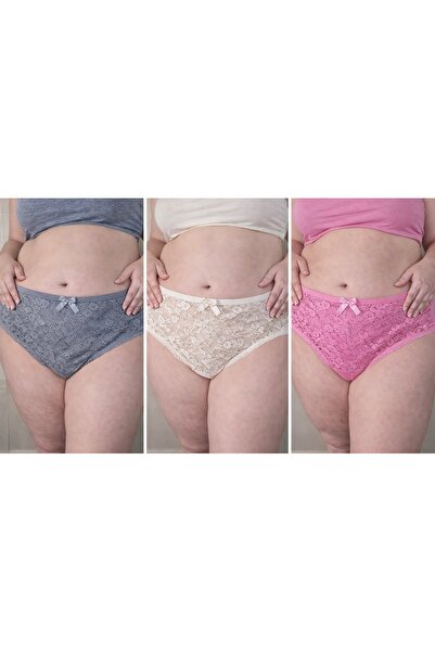 Marka 6-Piece Lace Front Model Bato Size (2XL) Women's Panties