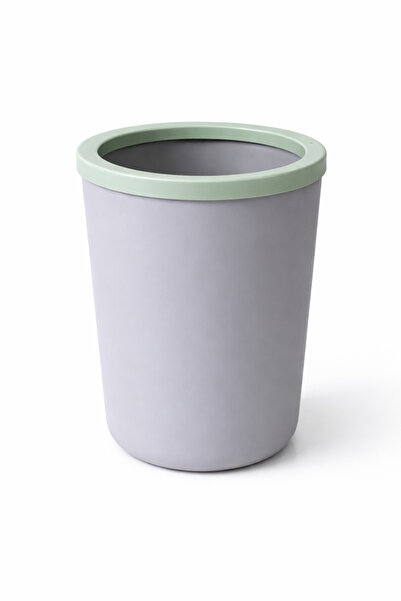 ATA HOME سلة مهملات بدون غطاء سعة 12 لتر للمكتب والفندق والحمام والمطبخ، حاوي...