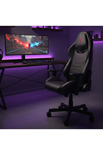 Rampage Kl-r6 Grand Series Profesyonel Siyah Gaming Oyuncu Koltuk